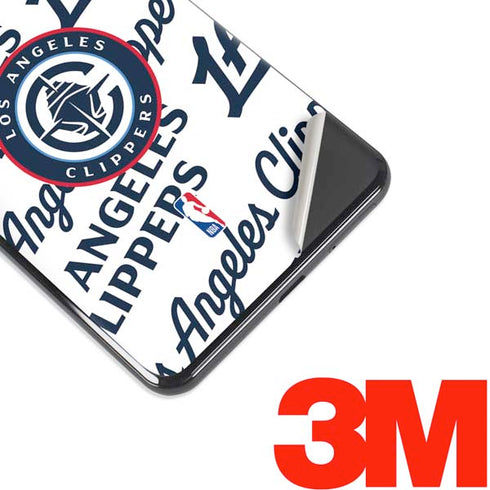 NBA Los Angeles Clippers Blast Text Google Pixel 3 XL Skin